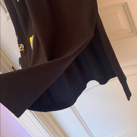 [Old Dell Designs] bumblebee black knit dress - Picture 5 of 5